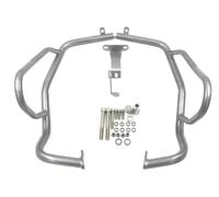 Moto Crash Bar Cadre Barre Pour F750GS F850GS 2018-2021 Moto Moteur Protection De Réservoir Pare-chocs Haut-bas Carénage Cadre(Silver Upper)