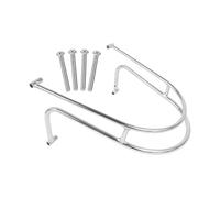 Moto Crash Bar pour Gold Wing 1800 DCT Goldwing GL1800 GL1800 F6C F6B 2001-2023 Garde-Moteur Garde-Boue D'autoroute Barres Sécurité Pare-Chocs Cage Cascade(Chrome)
