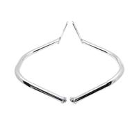 Moto Crash Bar Pour Vstar XVS 1300 Pour XVS1300 V-star DS 1300 DS1300 Dragstar Moto Avant Autoroute Pare-chocs Moteur Garde Crash Bar Protecteur Autoroute Crash Bars(Chrome)