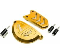 Moto Crash Pad Protecteur Barre Protection pour Nmax155 Nmax125 N-Max155 N-Max125 (2020-2023) - Accessoires Contre Les Chutes Patins Moteur Moto pour Moto Collision Pad(Gold)