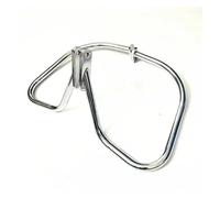 Moto Crashbar pour Softail Heritage Springer 2000-2017 00-17 FLST FLSTC 00-05 FXST FXSTB Guard Crash Bar Protections De Sacoche Arrière(Chrome)