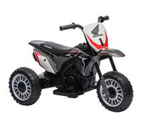 Moto Cross électrique enfant 3 roues licence officielle Honda CRF 450 R V. max. 3 Km/h fonctions sonores gris