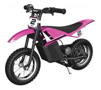 Moto Cross Electrique enfant Dirt Rocket MX125 - RAZOR - Rose - 2 roues - Batterie - 40 minutes