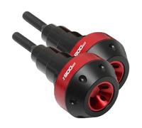 Moto Curseur Cadre Protection Latérale Contre Les Chutes Boule Protection Contre Les Chutes Pour Kawasaki Z900 Z900RS 2017-2023(Z900RS Red9)