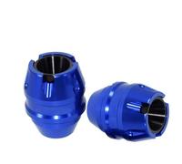 Moto Curseurs Cadre Protection pour VOGE SR4 Max SR4MAX 2022 - 2025 Roue De Fourche Avant Silencieux Chute Cadre Tuyau Curseur Protection Anti Collision(Front Blue)