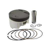 Moto Cylindre Piston Kit Segments Piston Pour Suzuki Pour AN400 Pour Burgman Pour Skywave 400 Pour DL650 STD + 100 Alésage Cylindre 83mm-84mm(83.75mm)