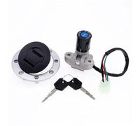Moto D'Allumage clé Compatible Avec Suzuki Pour SV650 1999-2002 Pour VX800 1990 1991 1992 1993 1994 1995 1996 Interrupteur D'allumage Bouchon Réservoir D'essence Ensemble Verrouillage À Clé