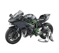 Moto De Cross Jouet Modèle Pour H2r pour Ni&nj&a 1:9 Échelle Modèle De Moto En Alliage Moulé Sous Pression Véhicule Collection De Course Simulation Son & Lumière Cadeau Moto 1/18 Métal Modèle Die Cast