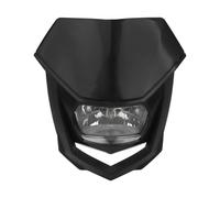 Moto De Phare Avant pour KLX150 pour Enduro 1 Phare De Moto Accessoires De Lampe Halogène Universelle Phare De Motocross(Rouge)