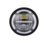 Moto De Phare Pour BMW 7,5" Support De Phares Rétro Seau Universel 7 Pouces Led Voiture Moto Phare DRL H4 Phare(Style A)
