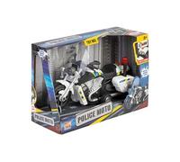 Moto de police à friction sonore et lumineux 30 cm