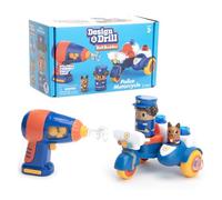 Moto de police Design & Drill de Learning Resources, jeu de construction pour la motricité fine