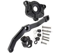 Moto De Stabilisateur D'amortisseur Direction en Fibre Carbone pour Z1000 2010-2013 Kit Support Montage D'amortisseurs Aluminium