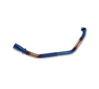Moto d'échappement Silencieux Tuyau D'échappement De Tuyau De Raccordement De Lien Moyen De Moto pour R15 V1 V2 V3 MT15 MT125 2008-2020 Tuyau D'échappement Silencieux