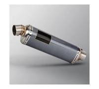 Moto Déchappement Tube Silencieux Silencieux D'échappement Universel 51 Mm pour Moto, 310/370/440 Mm, pour Scooter, Quad, 100/1000 CC, pour Fz6, Px125, Xsr155