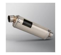 Moto Déchappement Tube Silencieux Silencieux D'échappement Universel 51 Mm pour Moto, 310/370/440 Mm, pour Scooter, Quad, 100/1000 CC, pour Fz6, Px125, Xsr155