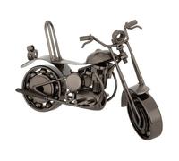 Atmosphera - Décoration moto imran métal argenté l20cm