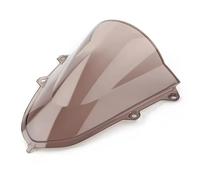 Moto Déflecteur Compatible Avec Yamaha Pour YZF-R15 V3 2017 2018 2019 2020 Accessoires De Pare-brise À Bulles Double Couche Pièces De Rechange De Plaque De Guidage De Carénage
