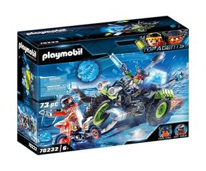 Moto des Neiges des Rebelles Arctiques - Playmobil Top Agents pour Aventures Épiques