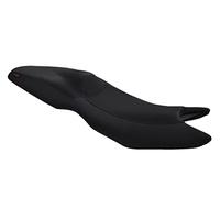 Moto Discovery Housse de Selle Compatible avec BMW F800ST 2006-2012 Noire avec Coutures Bleues