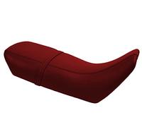 Moto Discovery Housse de Selle Compatible avec Honda AX-1 / NX250 Dominator 1988-1991 Rouge avec Coutures Rouges