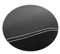 Moto Discovery Housse de Selle Compatible avec Royal Enfield Himalayan 400 2018-2021 Noire avec Coutures Blanches