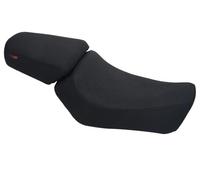 Moto Discovery Housse de Selle Compatible avec Royal Enfield Himalayan 400 2018-2021 Noire avec Coutures Noires