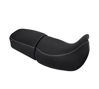 Moto Discovery Housse de Selle Compatible avec Triumph Tiger 955i 2001-2005 Noire avec Coutures Blanches (B)