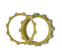 Moto Disques Friction d'embrayage Plaques de disques d'embrayage fibreux pour moto, 10 + 1 pièces, pour GV1400GD GV1400 GV 1400 GD pour CavalcadeL X 1986 1987 1988 1989