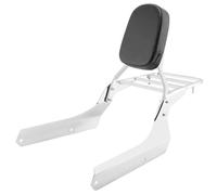 Moto Dossier Coussinet Coussin De Dossier Arrière Avec Porte-bagages Pour Pour Shadow Spirit 750 VT750 (2006-2013) - Passager Pour Sissy Bar Amovible Sissy Bar Passager