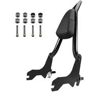 moto Dossier Passager Coussin Dossier passager amovible de 22 pouces pour moto avec kits fixation pour Sport Glide pour Low Rider ST sacoche