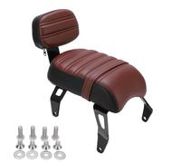 moto Dossier Passager Coussin Pièces de moto passager pour siège arrière avec kits dossier remplacement pour Scout pour Bobber 2018-2021 M