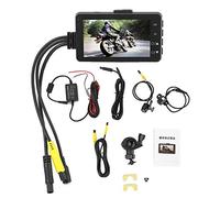 Moto Double caméra, 1080P 3 Pouces écran LCD système d'enregistrement caméra système enregistreur de Conduite pour Motos données caché enregistreur