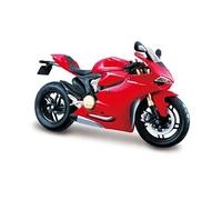Moto Ducati 1199 Panigale Modèle Réduit à l'Echelle 1/12 Rouge