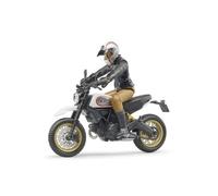 Moto Ducati Desert Sled avec motard - BRUDER - Noir - Pour garçon à partir de 3 ans