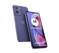 Moto E15 64 Go, Smartphone debloqué, écran 6,67", Batterie 5200 mAh, Lavande, Coque de Protection et câble USB C Inclus