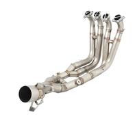 Moto Echappement Compatible Avec S1000XR 2020 2021 2022 2023 Modifier Tuyau Liaison Avant Collecteur Pour Le Silencieux Connexion D'échappement Systèmes D'échappement De Moto Slip On