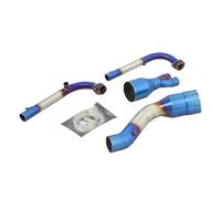 Moto Echappement Compatible Avec Yamaha Pour TMAX530 Pour TMAX560 Pour TMAX500 2017-2023 Tuyau D'échappement Avant Intermédiaire