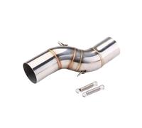 Moto Échappement Peut Silencieux Echappement Moto Slip-on Modifier Le Tuyau 51mm Interface Connect Muffler pour TRK 502X TRK502X Echappement Slip on