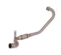 Moto Echappement Pour CBF190TR Pour CB190R 2019 2020 Système D'échappement Tuyau Liaison Intermédiaire Avant Silencieux Acier Inoxydable 51MM