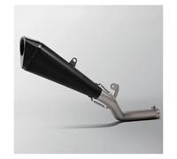 Moto Echappement Silencieux D'échappement Central Brock Avec DB Killer Pour Triumph Street Triple 765 765R 765S 765RS 2017-2024(B BK)