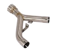 Moto Echappement Tube Pour Kawasaki pour Z1000 pour Z1000SX 2010-2020 éliminateur vers le bas Pip moto système d'échappement modifier mi lien tuyau catalyseur supprimer Moto Tuyau D'échappement (Colo