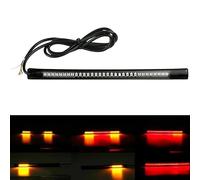 Moto éclairage 1 Barre Lumineuse Pour Moto, Clignotant Arrière, Feu Stop, Feu Stop, Clignotant, 12 V