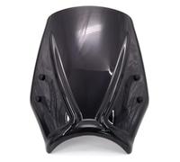 Moto Écran Déflecteur d'air De Pare-Brise Avant Moto pour Triumph pour Trident 660 2021 2022(Black)