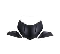 Moto Écran Extension De Pare-Brise Moto Spoiler Protection Contre Le Vent pour Triumph pour Speed pour Triple 1200 RR 2021 - 2024(Black)