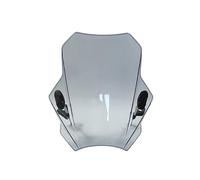 Moto Écran Pare Brise Pour Can For Am Pour Ryker 600 2019 Pour Can-Am-Ryker 900 Pour Rally Edition Pour 900cc Pour 600cc Pare Brise Multifonctionnel À L'épreuve Du Temps Déflecteur Bulle(Gray)