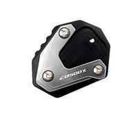 Moto Elargisseur de Bequille Plaque de Support Pour HON&DA Pour CB 500 X Pour CB 500X 2013-2023 2022 2020 2023 Accessoires De Moto Béquille Pied Béquille Latérale Agrandisseur Pad ( Couleur : 1 )