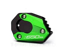 Moto Elargisseur de Bequille Plaque de Support Pour Kawasaki NINJA650 Z650 Z650RS Pour Z 650RS Pour Z650 RS Pour Z 650 RS 2022 Accessoires De Moto Béquille Pied Béquille Latérale Coussin D'extension (