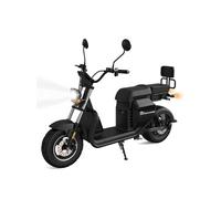 Moto Electrique Adulte- -Batterie 60V 30Ah,Vitesse Max 45km/h,80-100KM Noir