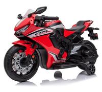 Moto électrique CBR 1000RR pour Enfants à partir de 3 Ans, Véhicule électrique avec 2 Roues stabilisatrices Amovibles (Rose)